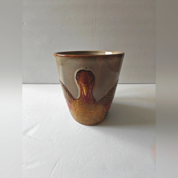 Large 3D Turkey Thanksgiving Coffee Tea Mug Cup - Picture 1 of 6
